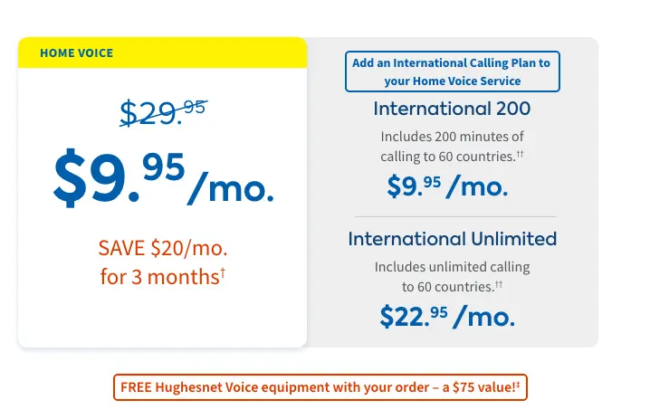 Home Voice Plans & Pricing