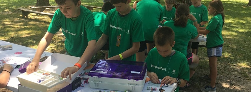 4-H STEM campers image