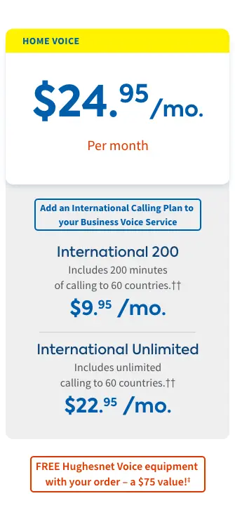 Home Voice Plans & Pricing