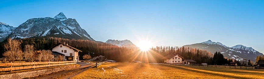 Image of beautiful, mountainous landscape