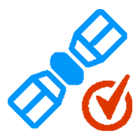 optimized for satellite icon