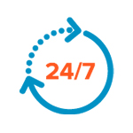 24/7 icon