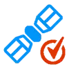 optimized for satellite icon