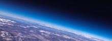 Satellite view from space