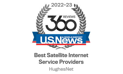 HughesNet Named 'Best Satellite Internet Service Provider of 2023' by U.S. News & World Report