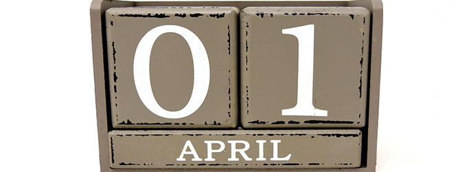 April 1 Date Image