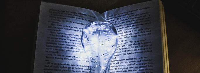 Book with Light bulb Image