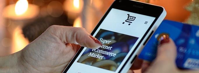 Online shopping image