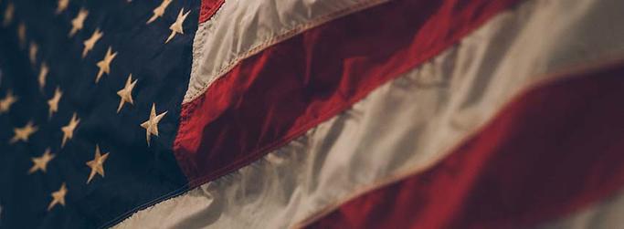 Veterans day american flag image
