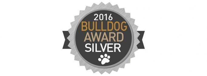 Bulldog Award silver badge