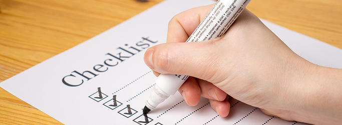Checklist image
